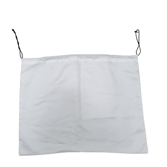 Coach Logo Branded White Large Nylon Silk 19" Rectangular Drawstring Dustbag - Picture 3 of 3